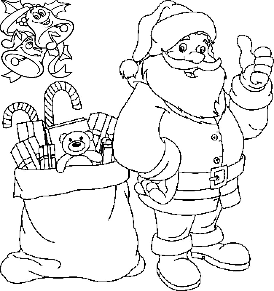 Детальніше про статтю Розмальовки із Дідом Морозом і Снігуронькою