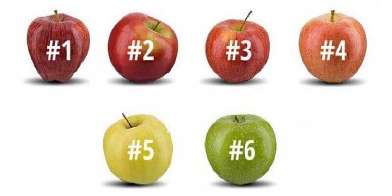 Детальніше про статтю Виберіть яблуко, яке б Ви з’їли та дізнайтеся цікаве про свій характер