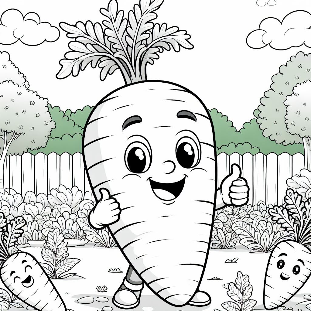 Детальніше про статтю 4 квітня – Всесвітній день моркви (+ цікава саморобка, розмальовки)