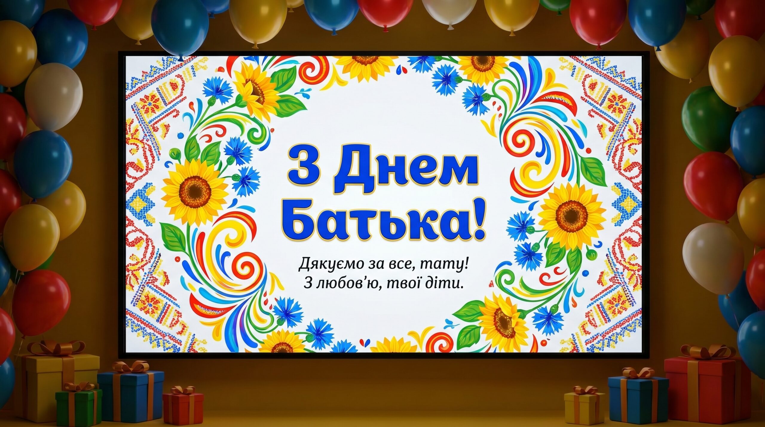 День батька: історія свята, розмальовки для друку та вітання den batka2 scaled