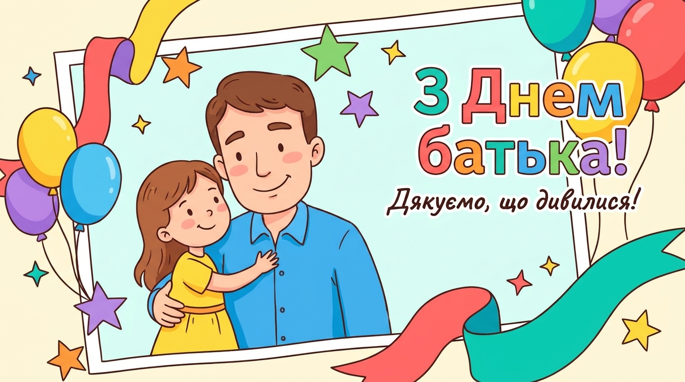 День батька: історія свята, розмальовки для друку та вітання den batka4 2