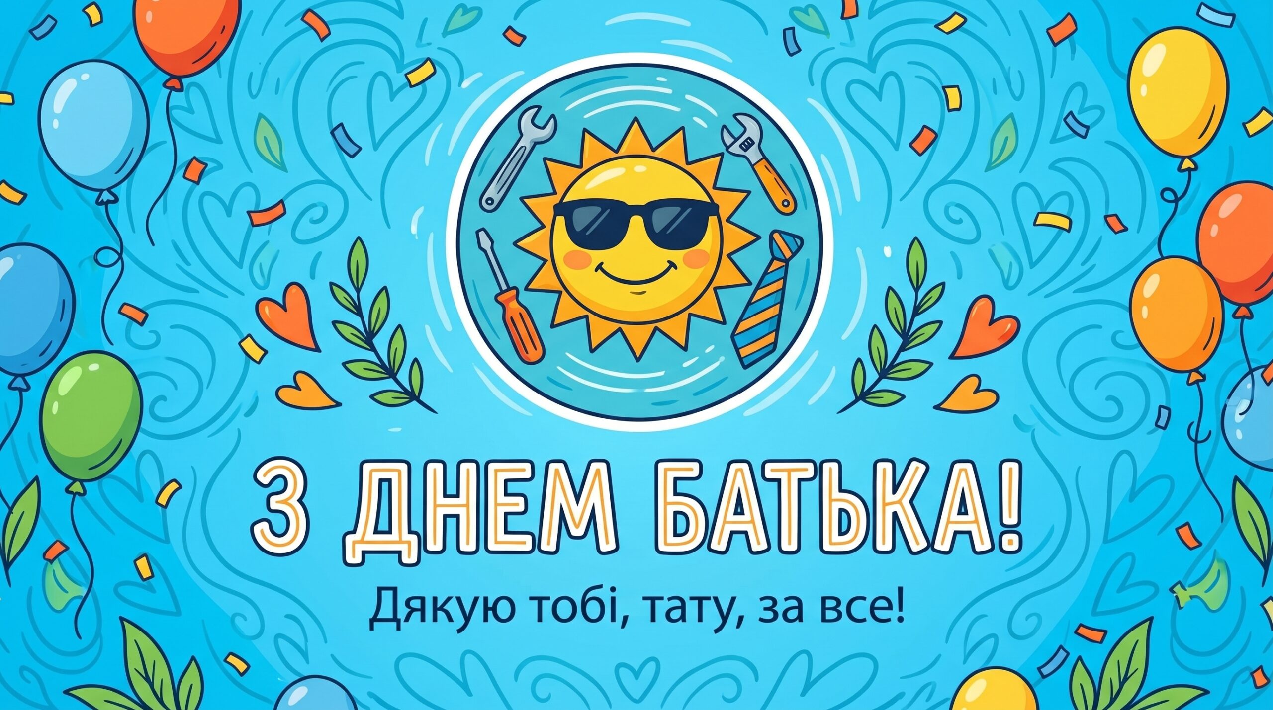 День батька: історія свята, розмальовки для друку та вітання den batka5 scaled