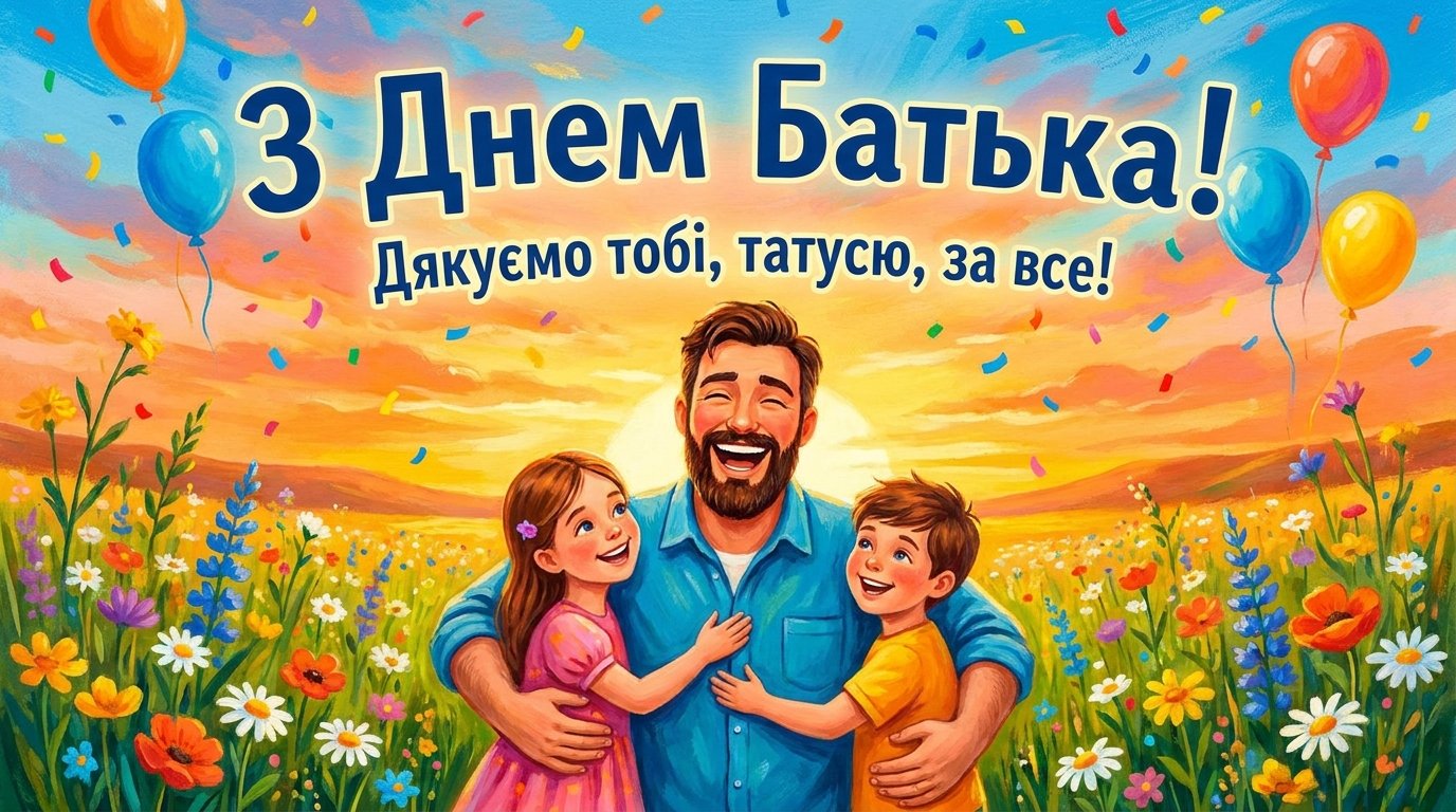 День батька: історія свята, розмальовки для друку та вітання den batka7