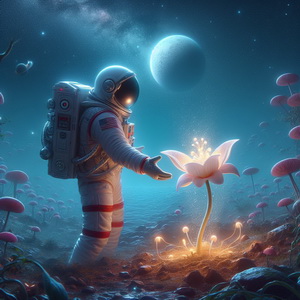 Детальніше про статтю Казка про космонавта і чарівну квітку