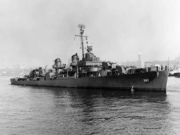 Американський есмінець USS Johnston. Джерело: Wikipedia
