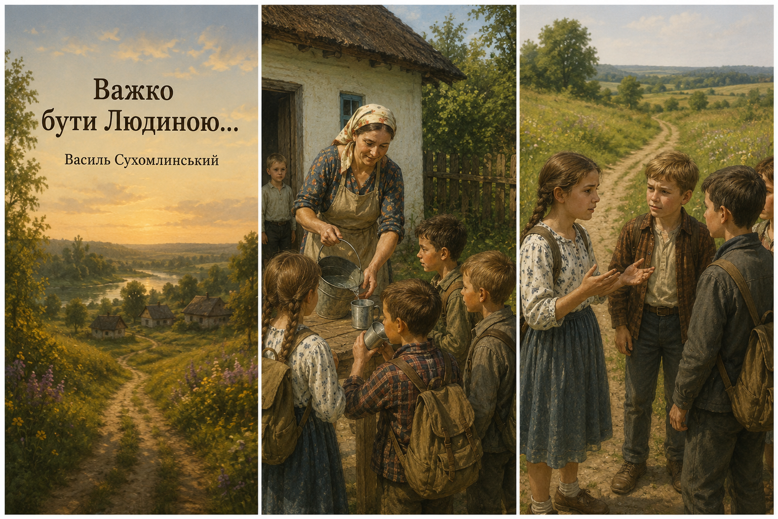 Важко бути Людиною... Василь Сухомлинський