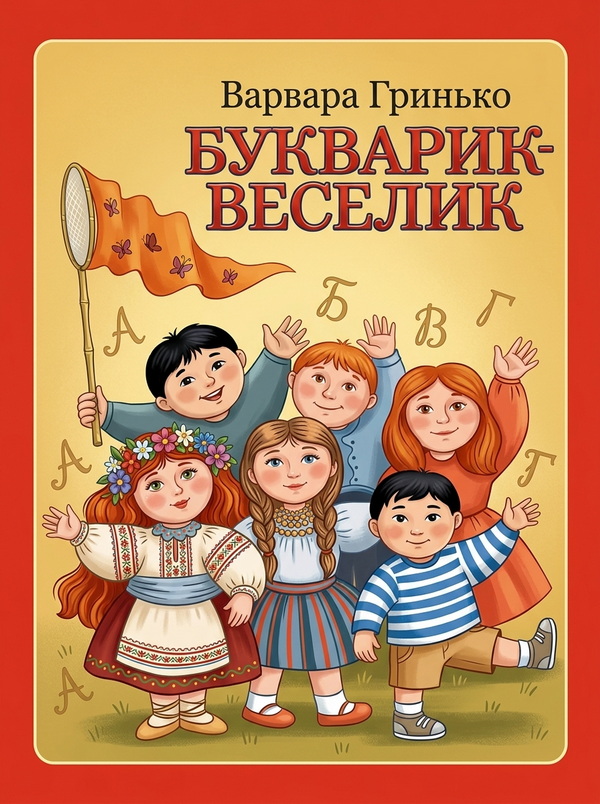Букварик-веселик. Варвара Гринько (збірник віршів)
